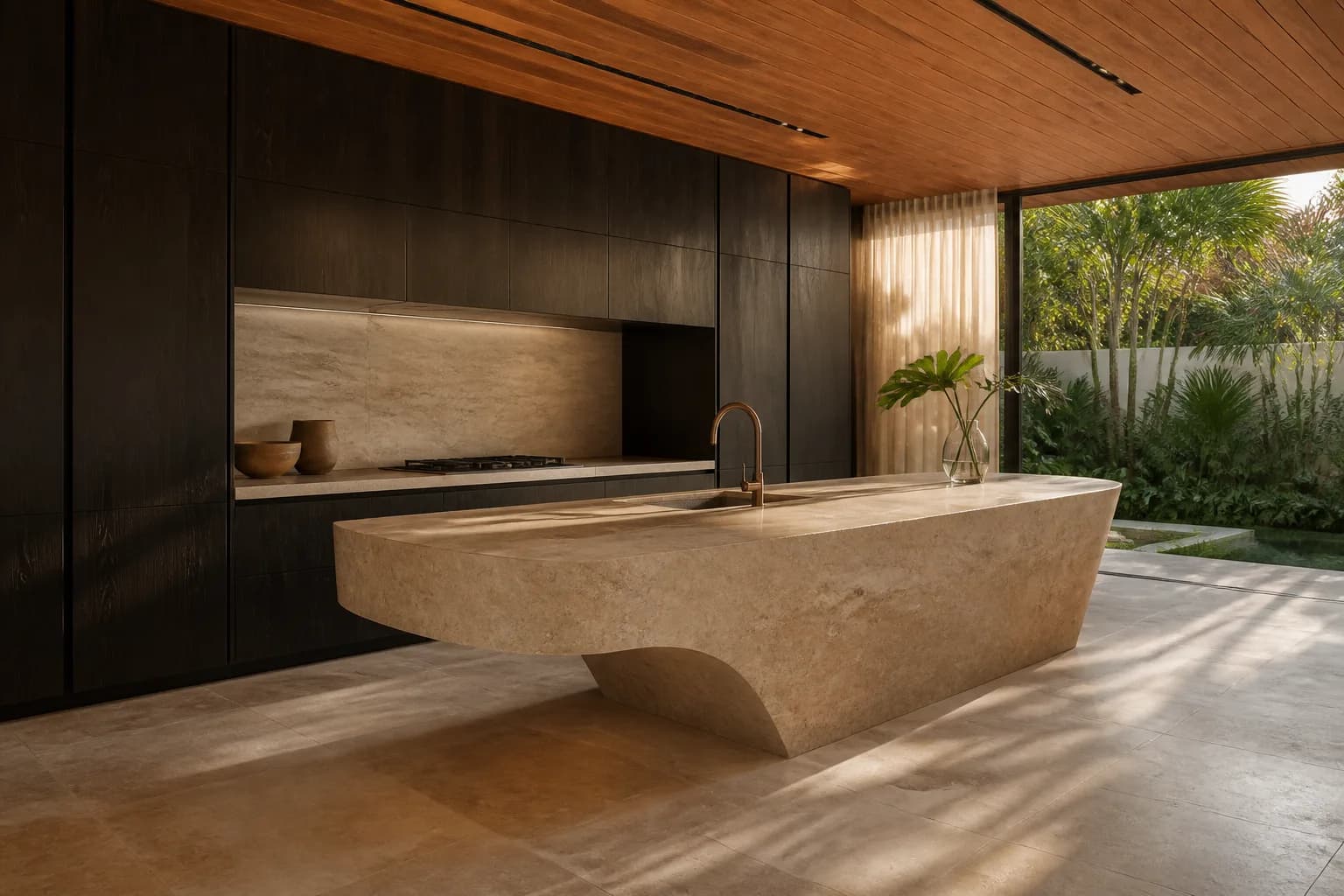 Proyecto conceptual Cocina · Escazú
